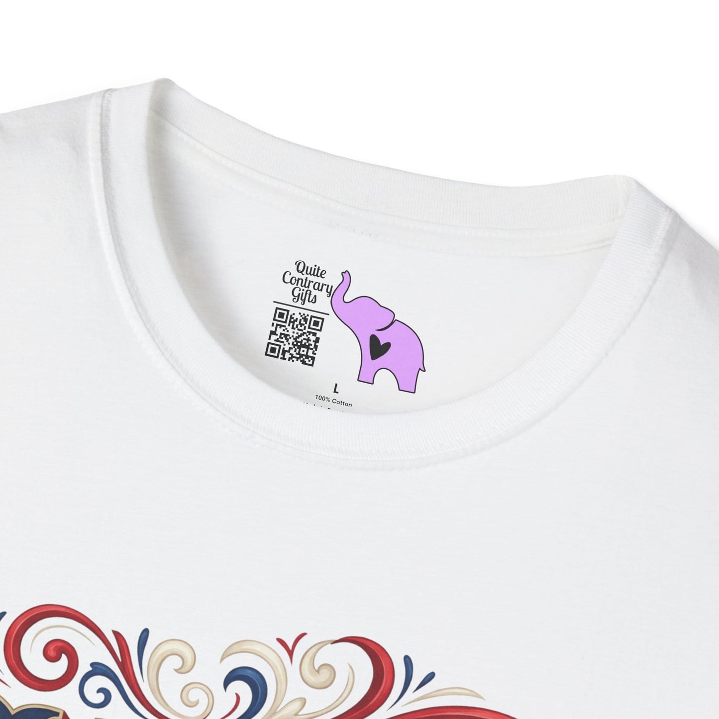 Floral USA 250 Years of Freedom Adult T-shirt