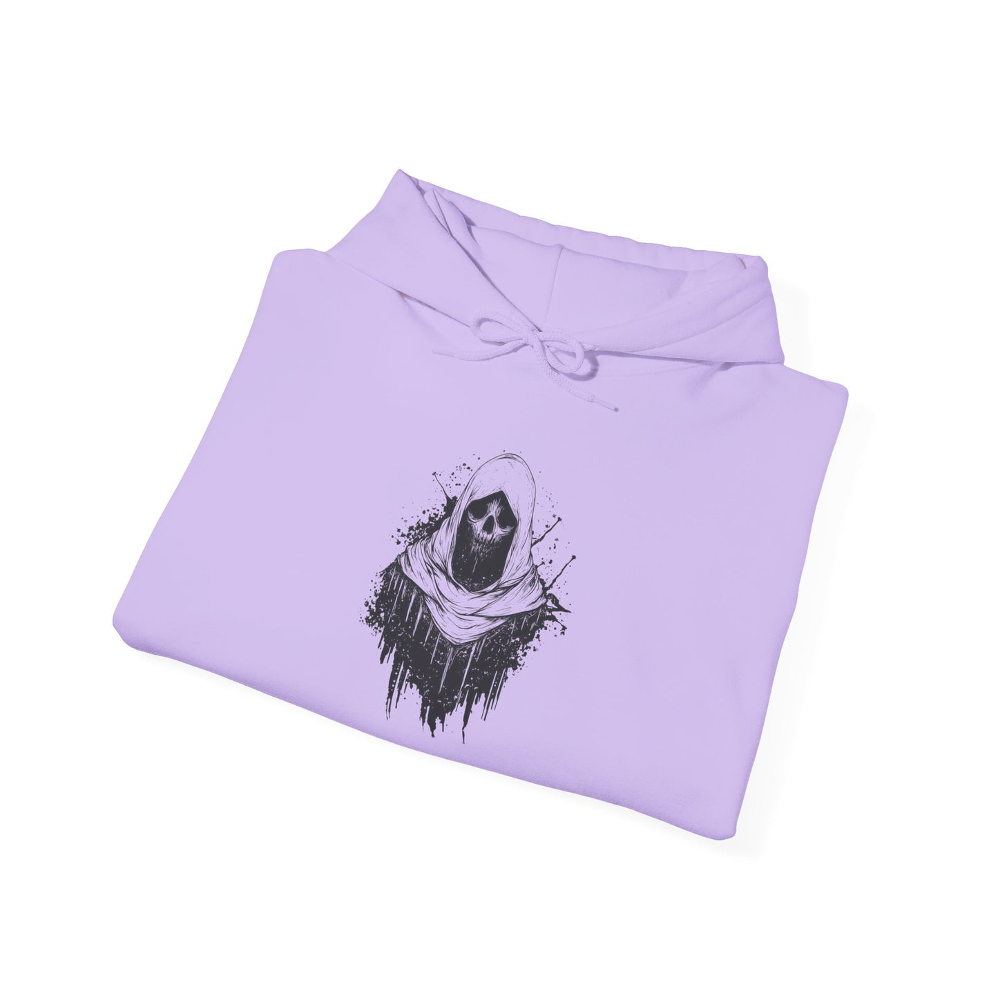 Creepy Ghost Heavy Blend™ Hooded Sweatshirt