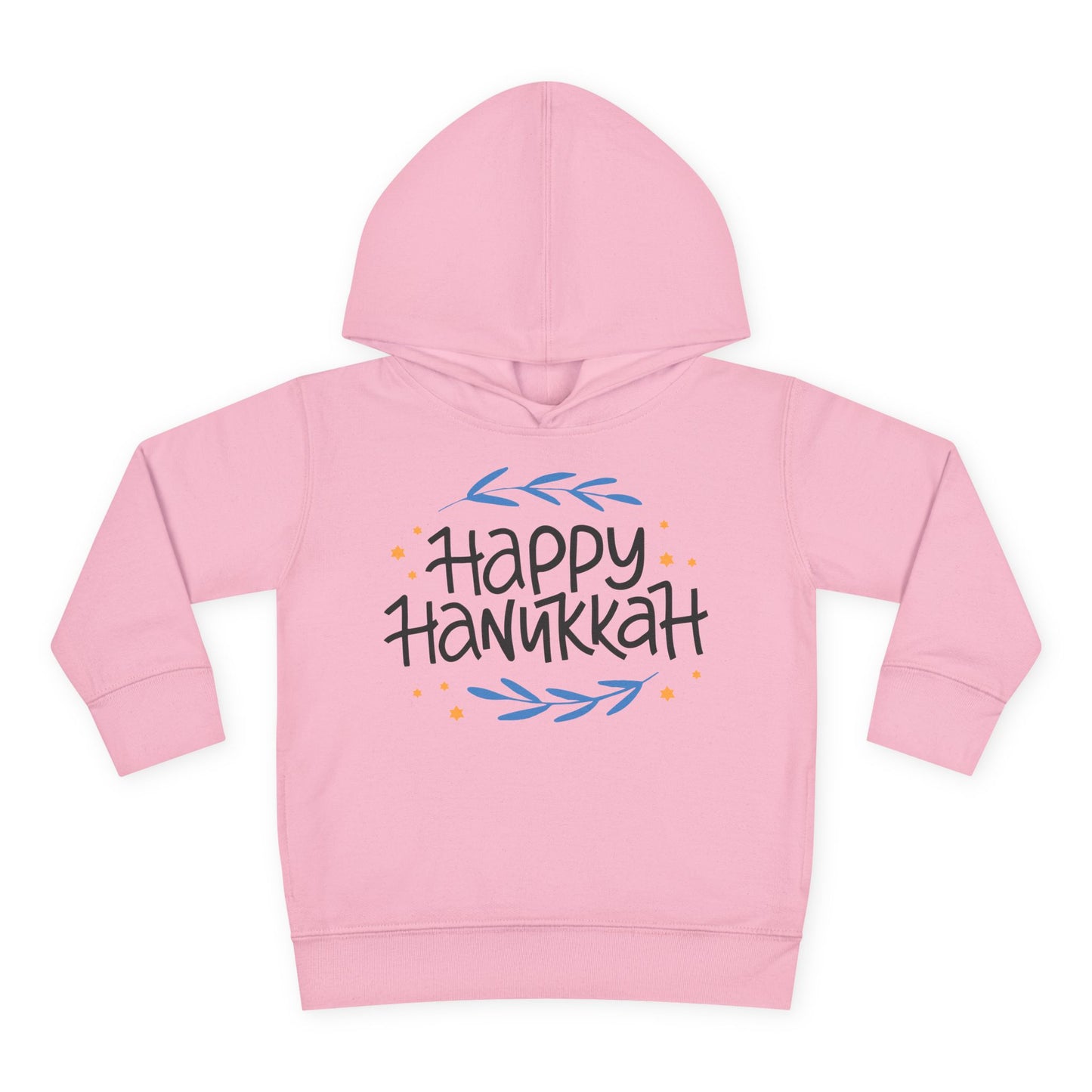 Happy Hanukkah 2 Toddler Pullover Fleece Hoodie