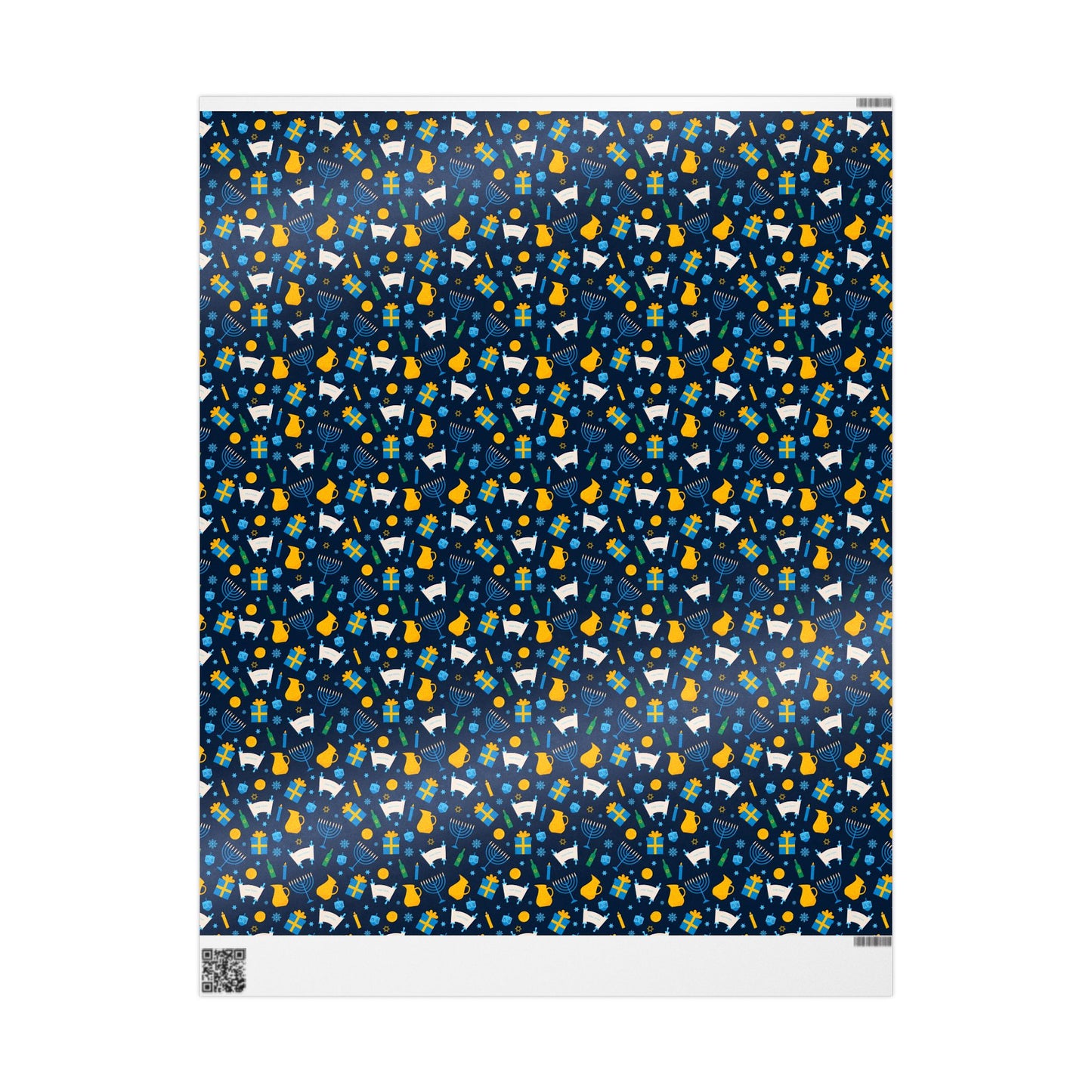 Bright Traditions Hanukkah Wrapping Paper