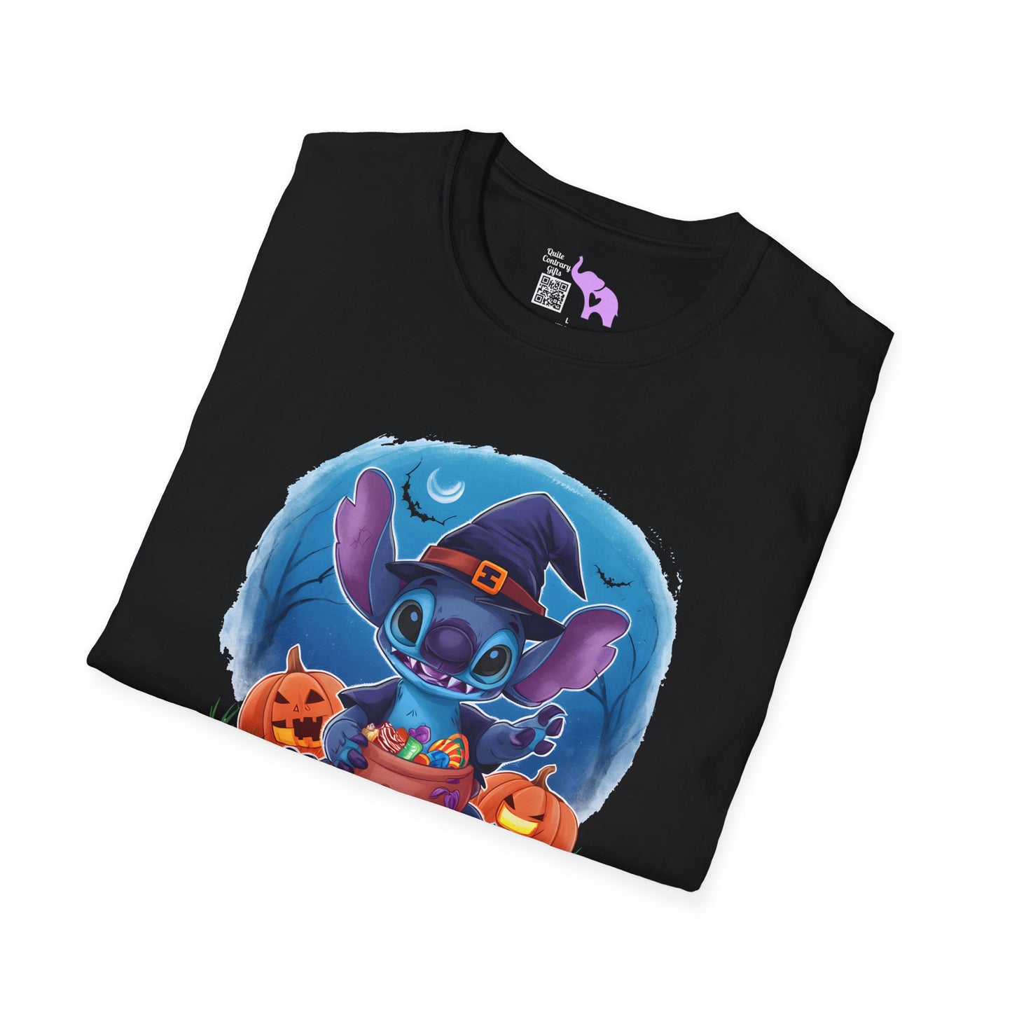 Halloween Stitch Adult T-shirt