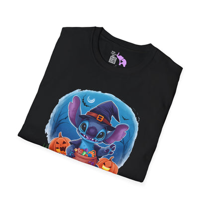 Halloween Stitch Adult T-shirt
