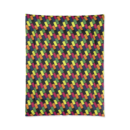 Colorful Bricks Comforter