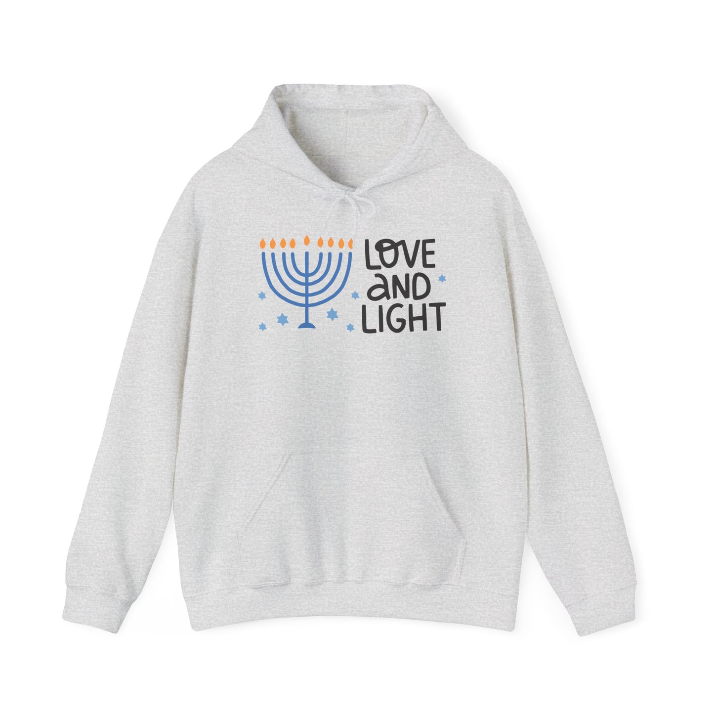 Hanukkah Love & Light Heavy Blend™ Hooded Sweatshirt