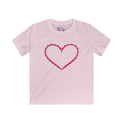 Heart 5 Youth Softstyle Tee