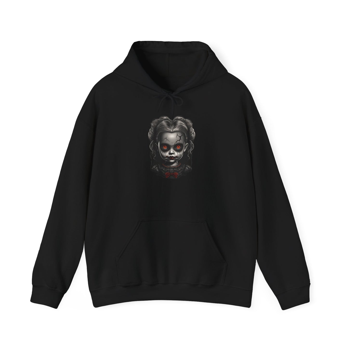 Creepy Doll 2 Heavy Blend™ Hooded Sweatshirt