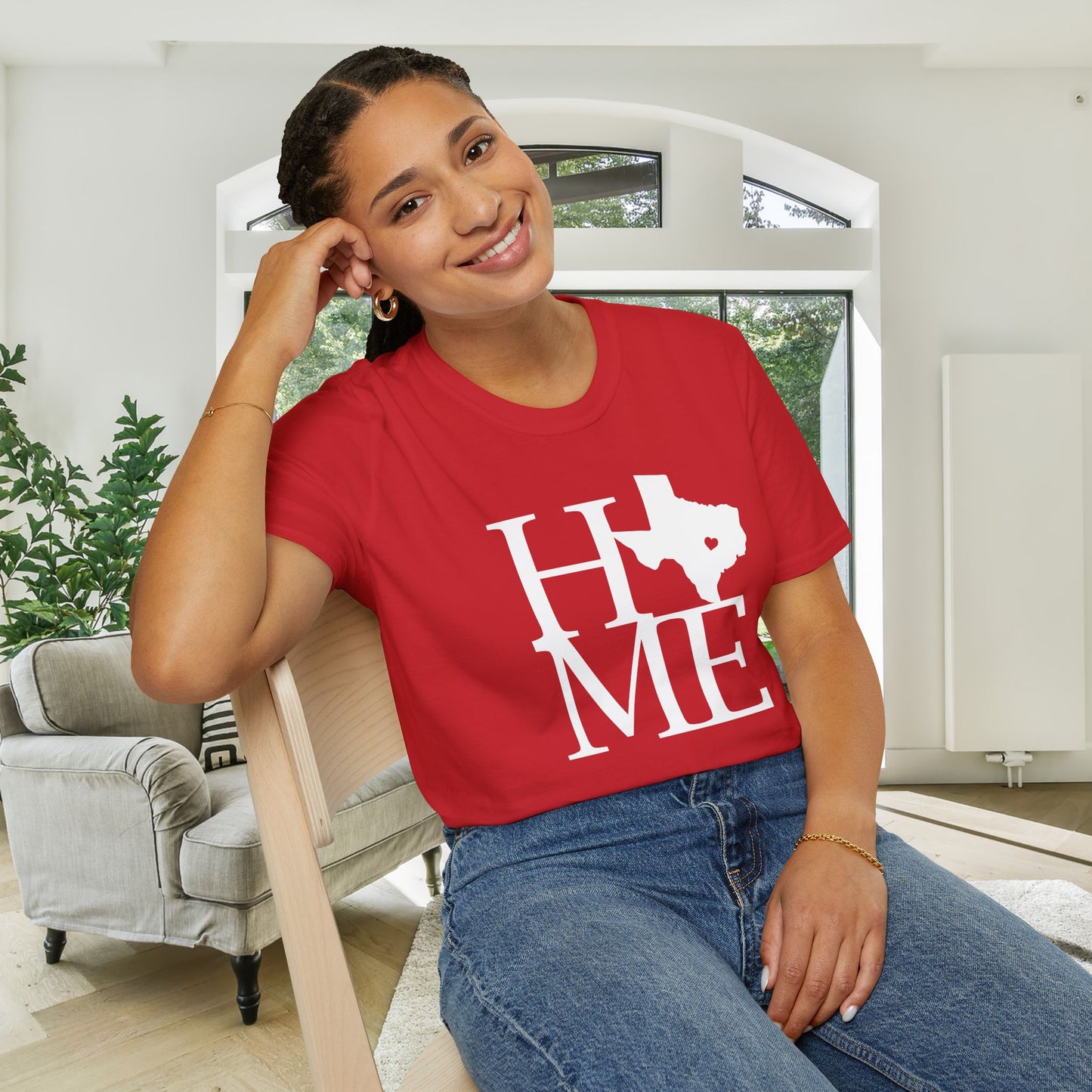 Texas Home Adult T-shirt