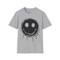 Melty Smiley Face Adult T-shirt