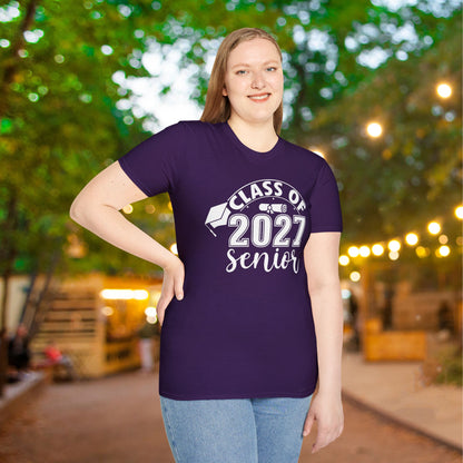 Class of 2027 Senior (Arch) Adult T-shirt