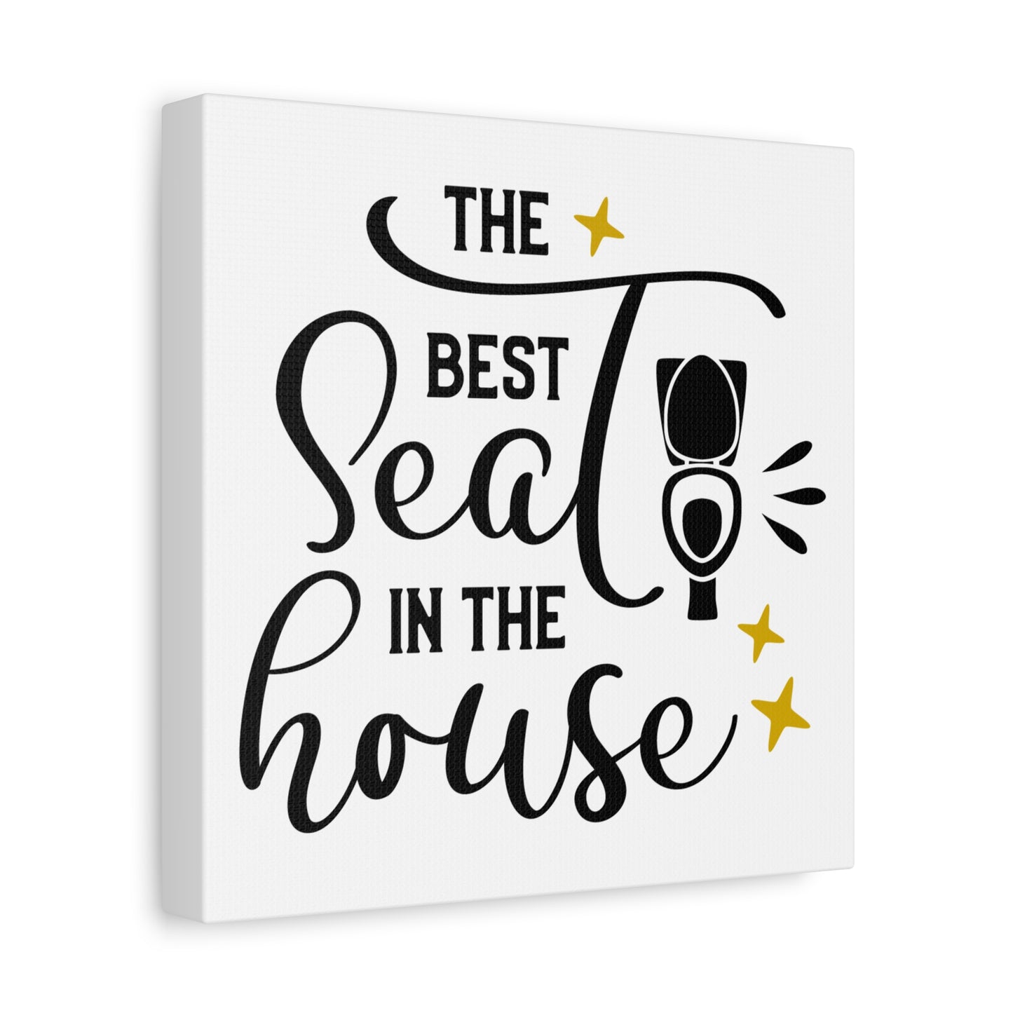 The Best Seat In The House Canvas Art
