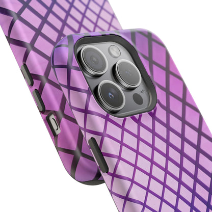 Midnight Mist Mosaic MagSafe® Compatible Tough Case for iPhone