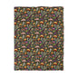Whimsical Woodland Mushrooms Microfiber Duvet Cover