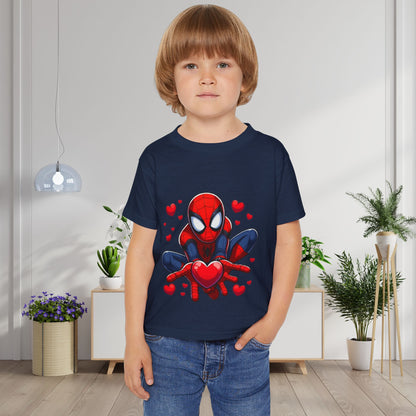 Valentines Spiderman Heavy Cotton™ Toddler T-shirt