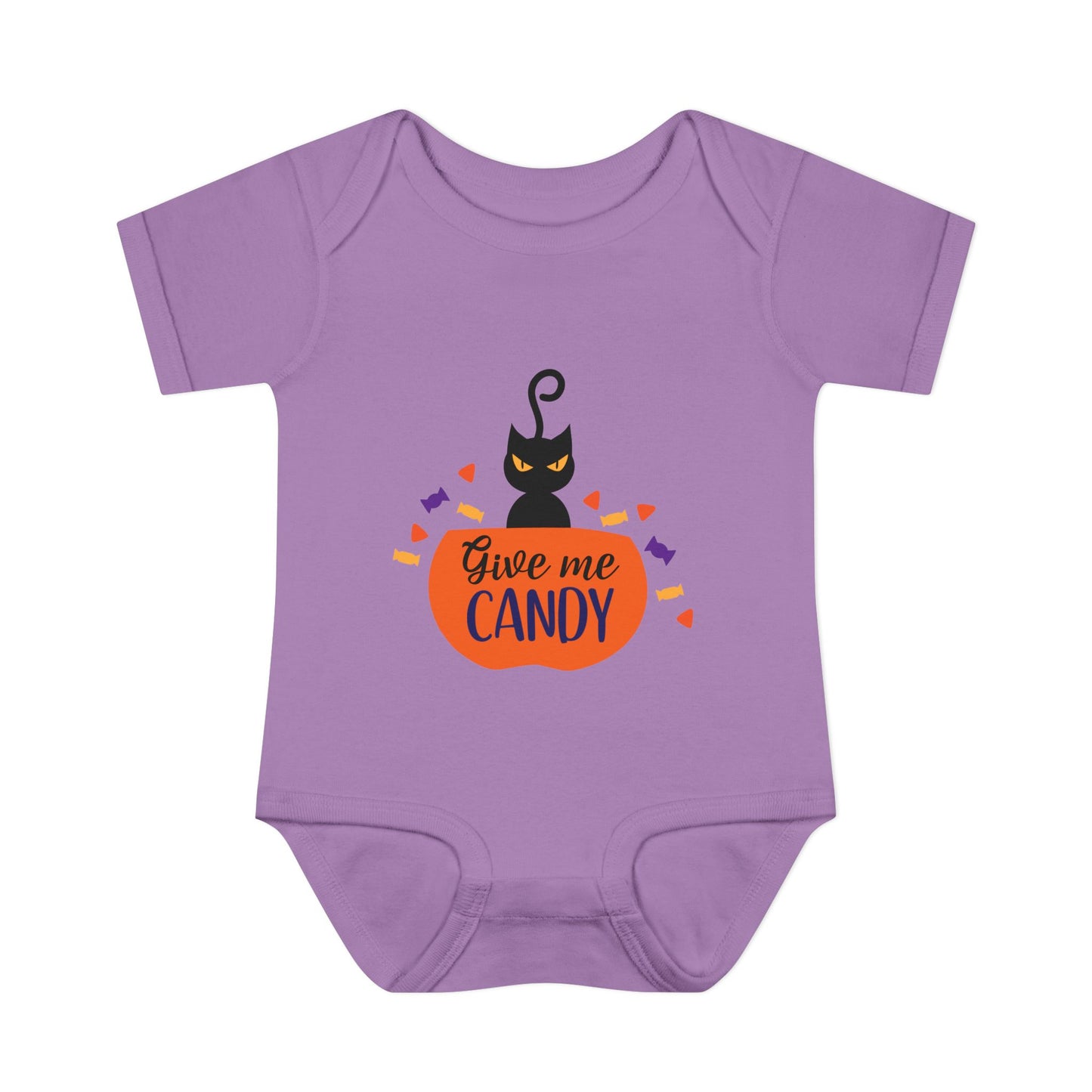 Give Me Candy Baby Rib Bodysuit