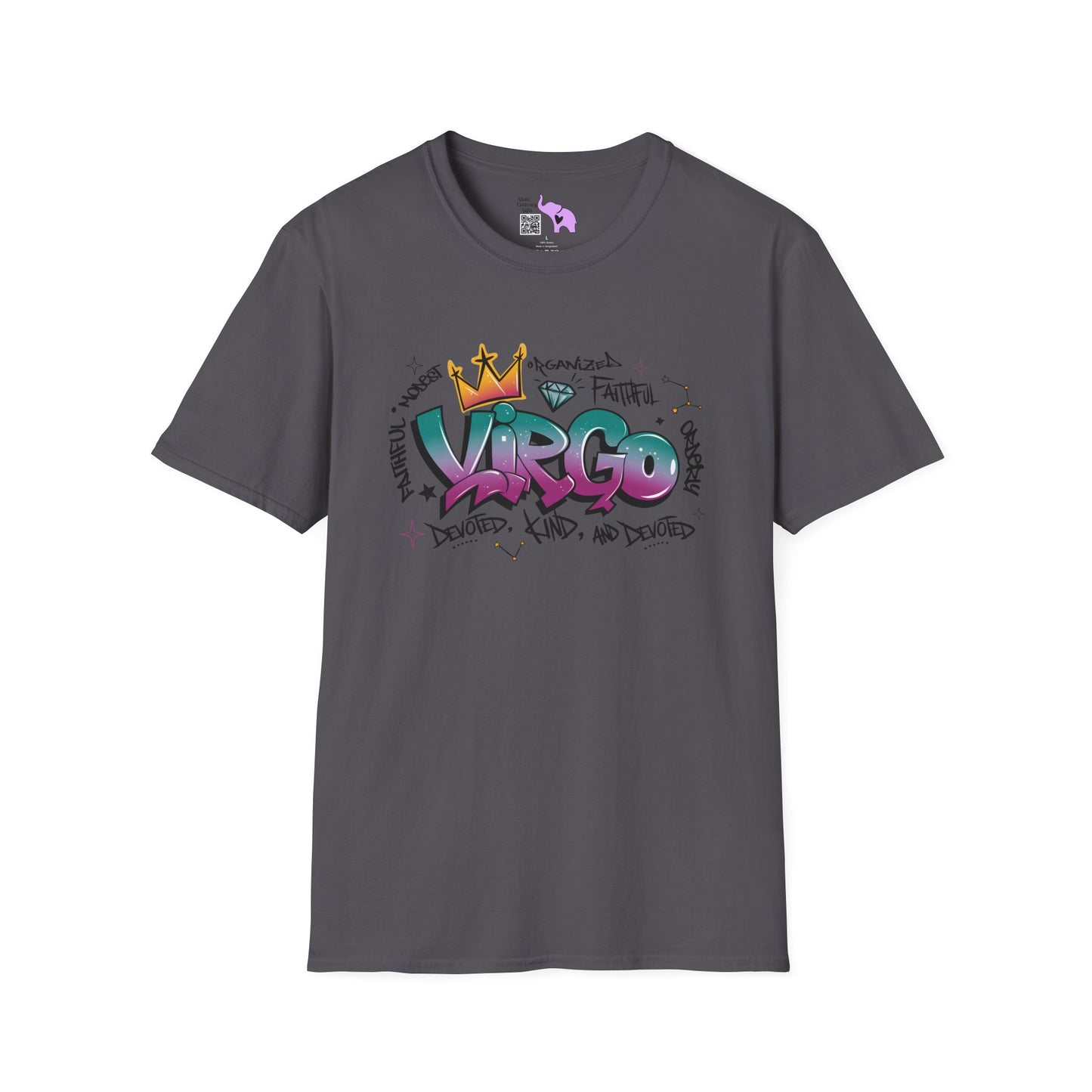 Virgo Street Art Adult T-shirt