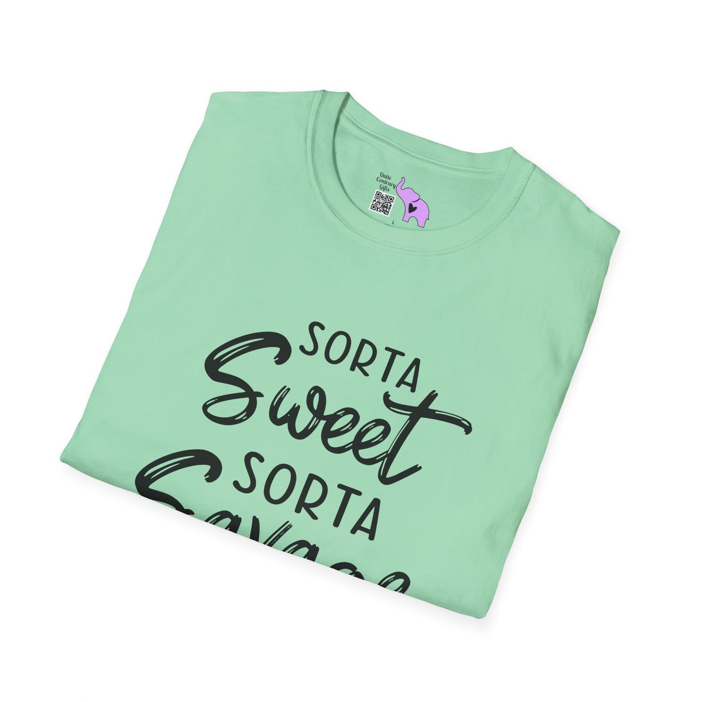 Sorta Sweet Sorta Savage Adult T-shirt