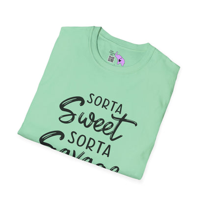 Sorta Sweet Sorta Savage Adult T-shirt