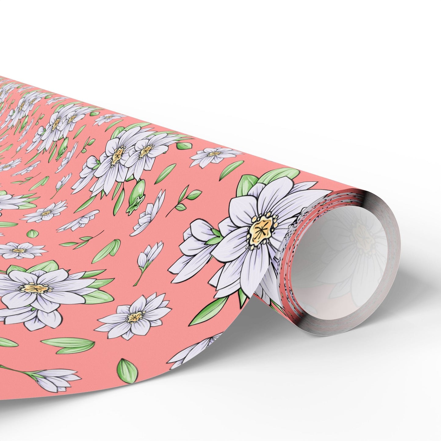 Jasmine Blush Garden Wrapping Paper