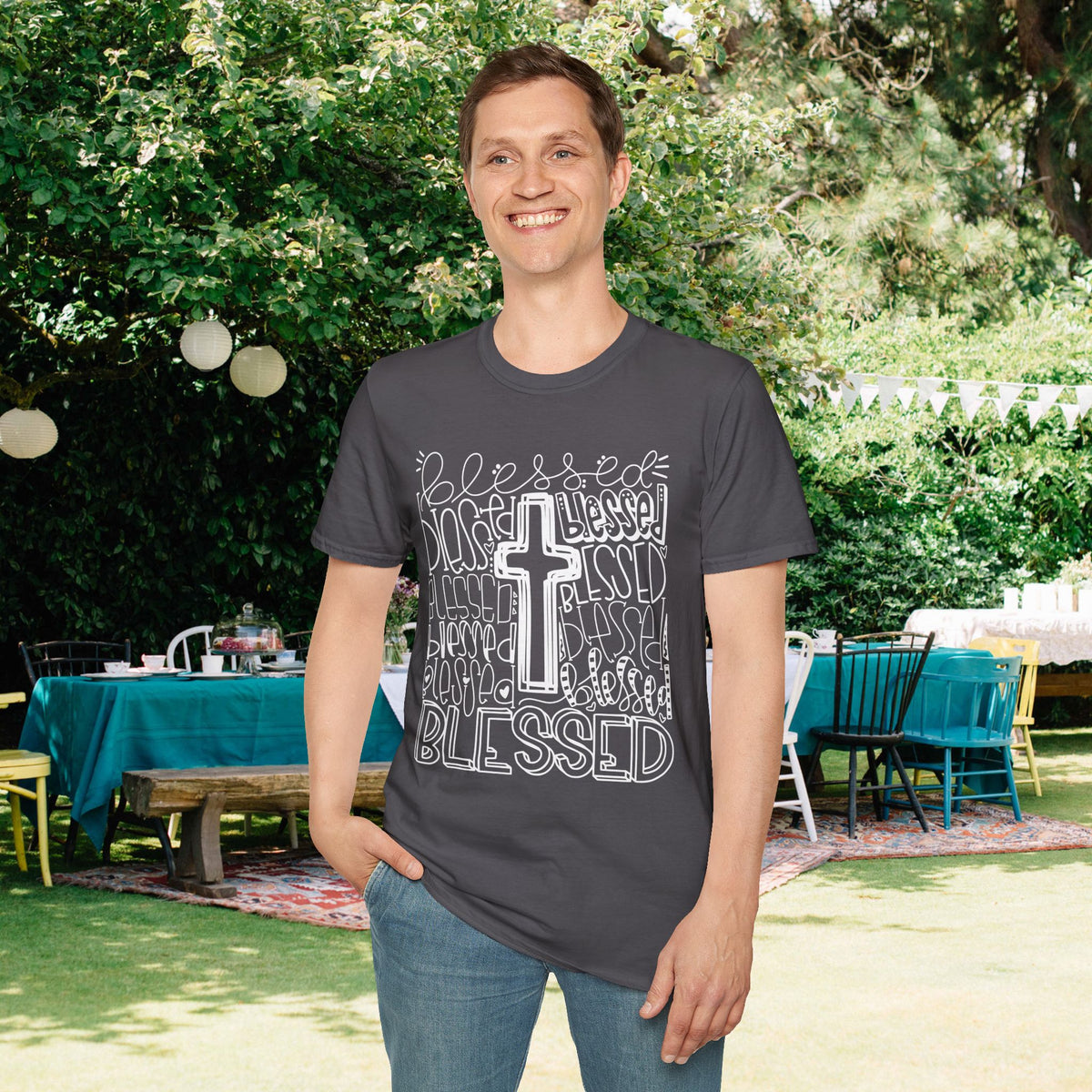 Blessed Beyond Measure Adult T-shirt