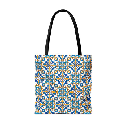 Talavera Sunburst Canvas Tote Bag