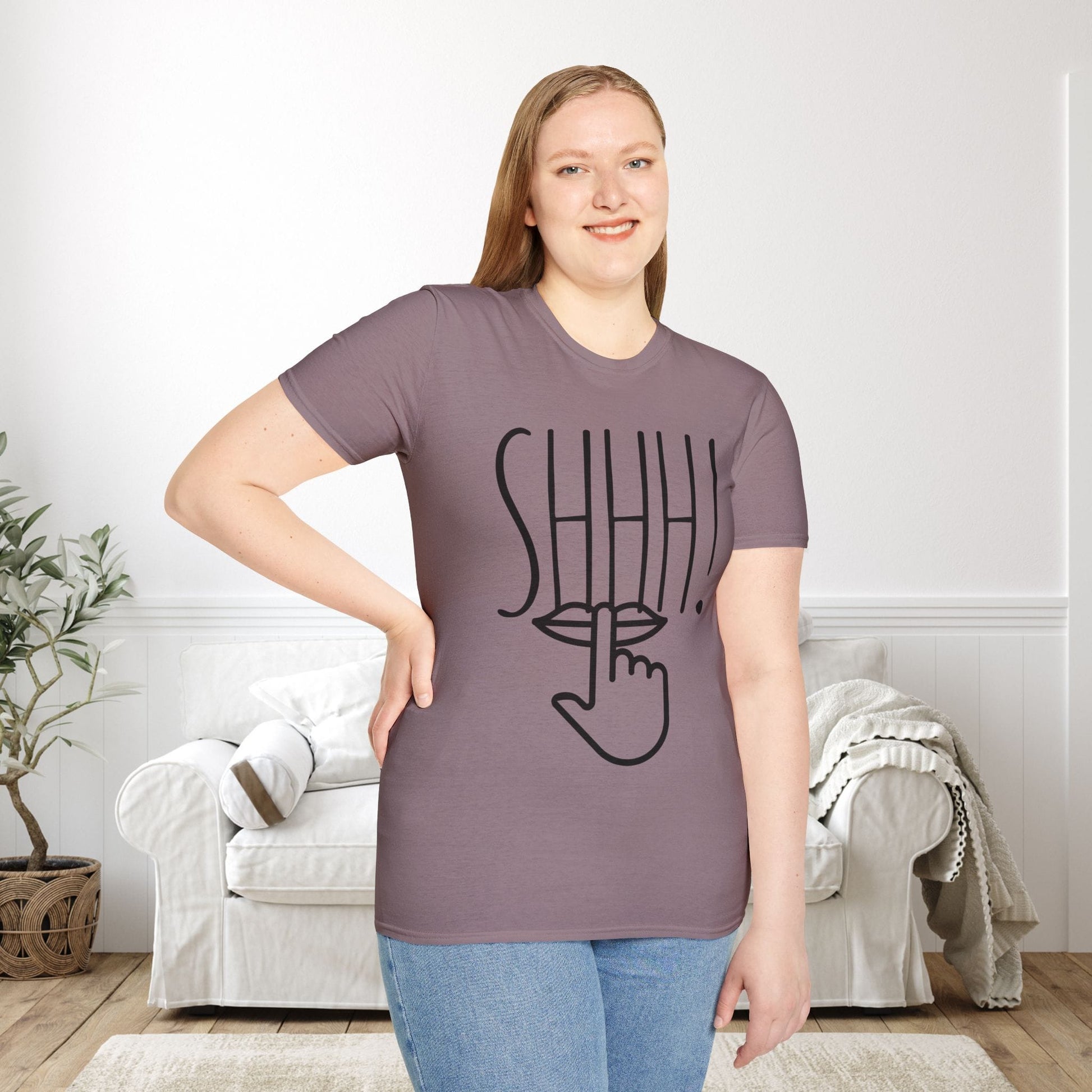 Shhh! Adult T-shirt
