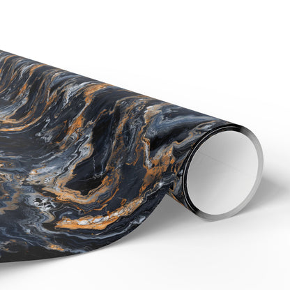 Moonspill Marble Wrapping Paper