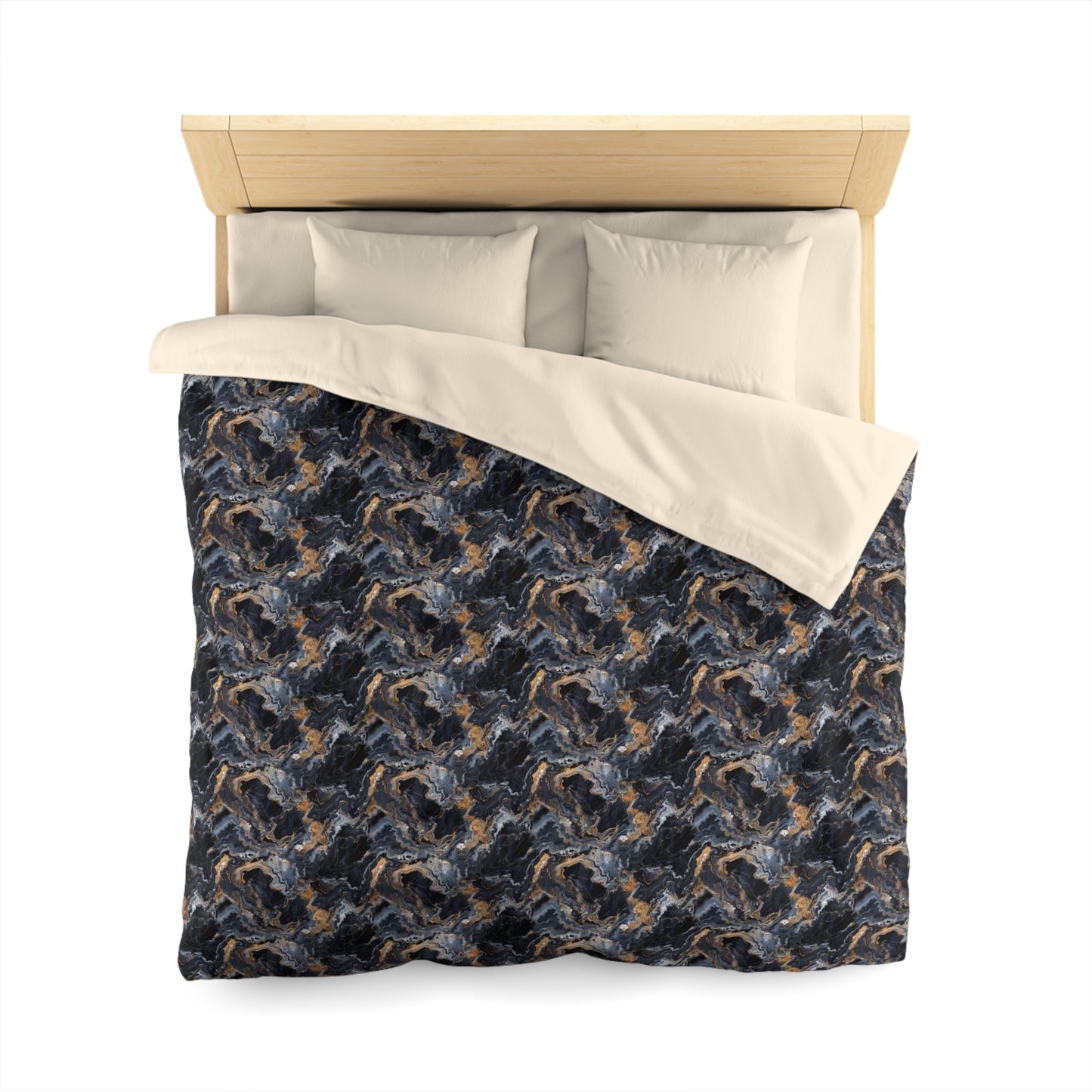 Moonspill Marble Microfiber Duvet Cover