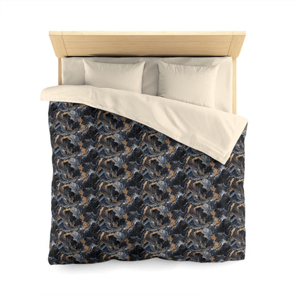 Moonspill Marble Microfiber Duvet Cover