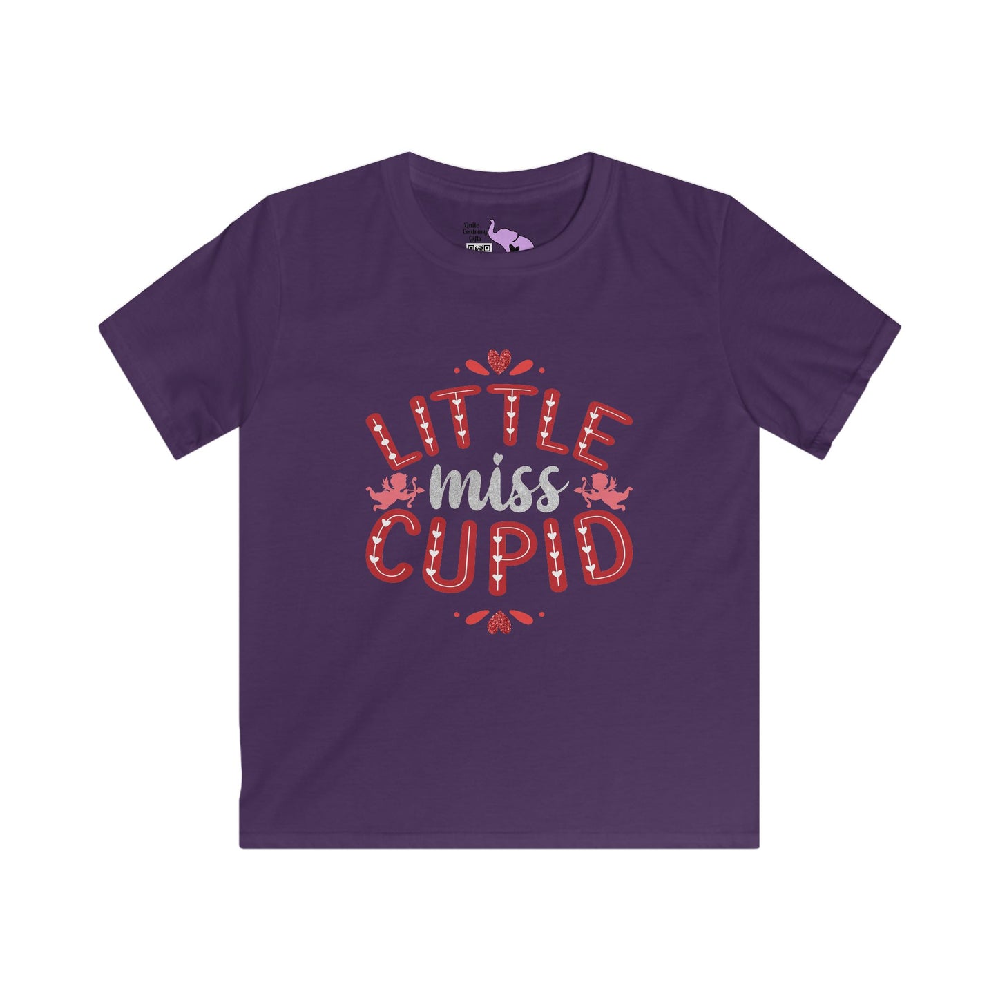 Little Miss Cupid Youth Softstyle Tee