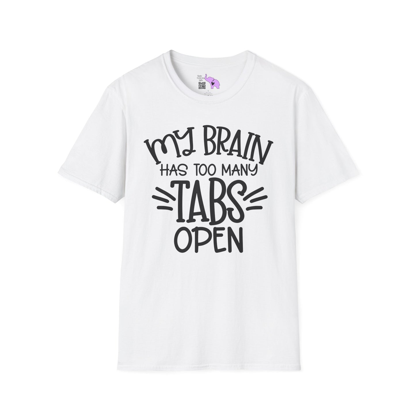 My Brain Has Too Many Tabs Open Adult T-shirt