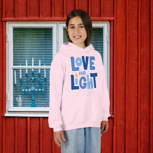 Hanukkah Love & Light 2 Youth Hoodie