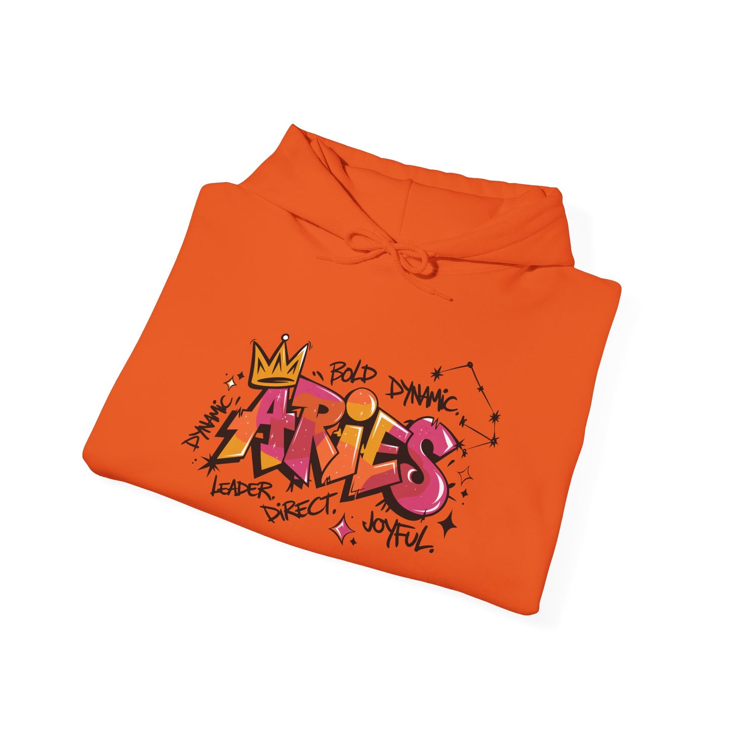 Aries Street Art Heavy Blend™ Hooded Sweatshirt