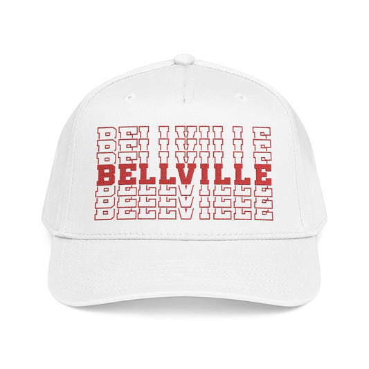 Bellville Stacked Mid Profile Baseball Cap
