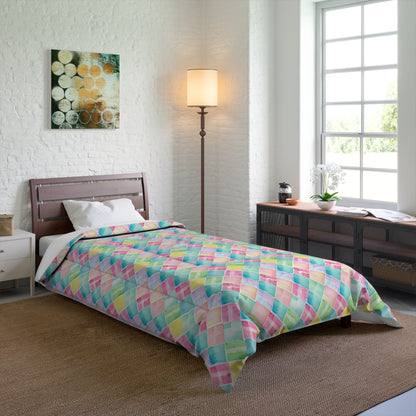 Watercolor Weave Comforter