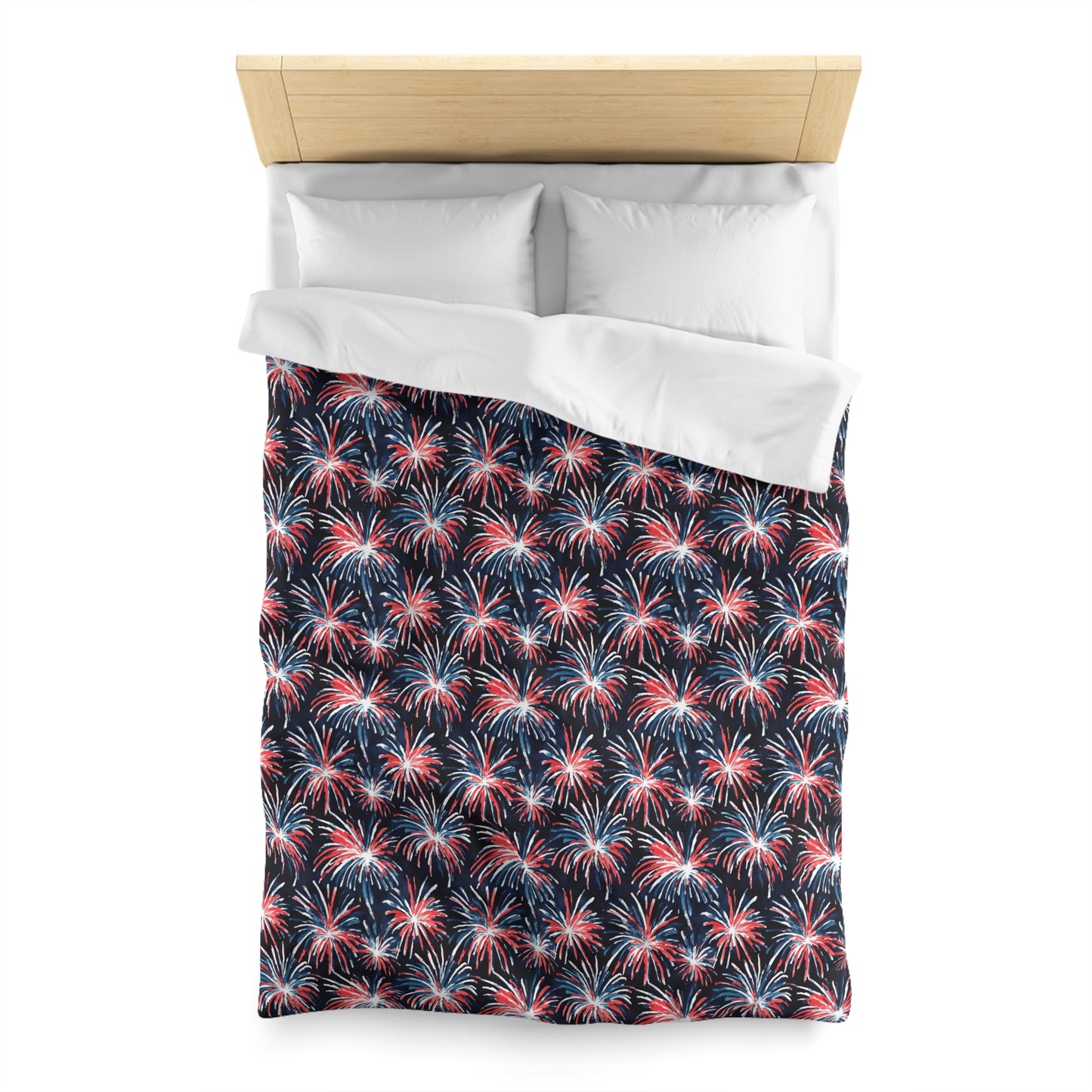 Rocket's Red Glare Microfiber Duvet Cover