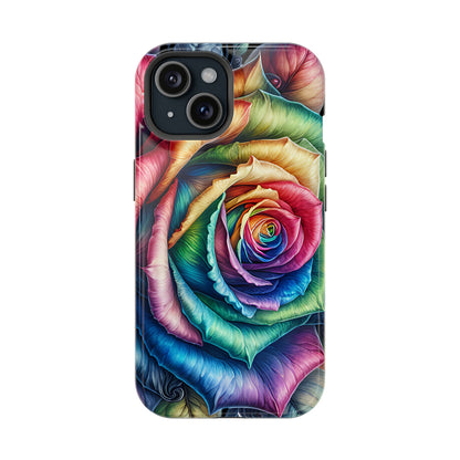 Colorful Rose MagSafe® Compatible Tough Case for iPhone