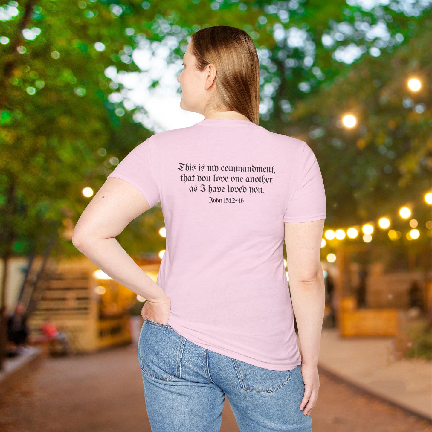 Love Like Jesus John 15 Adult T-shirt