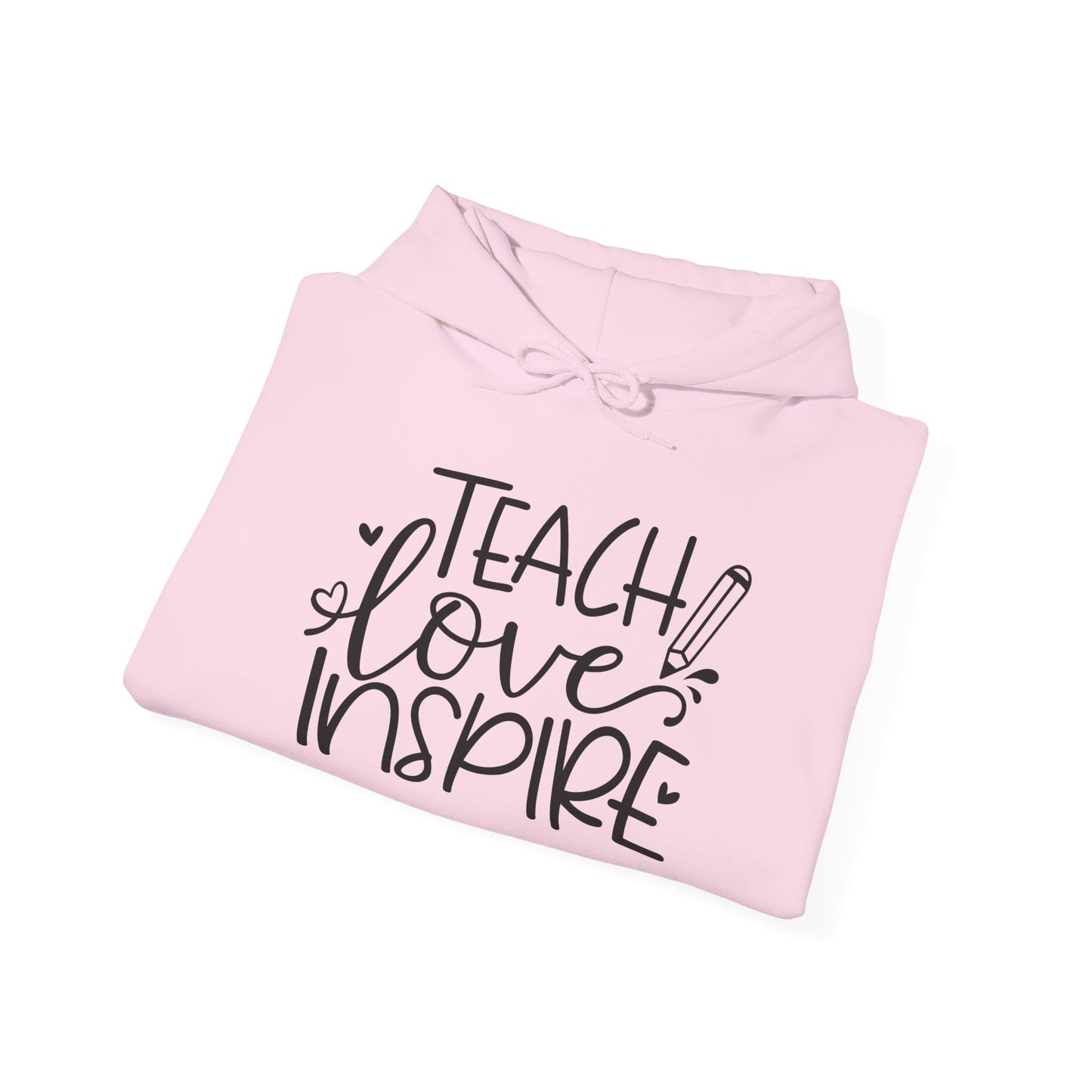 Teach Love Inspire Heavy Blend™ Hooded Sweatshirt