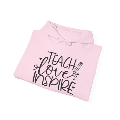 Teach Love Inspire Heavy Blend™ Hooded Sweatshirt
