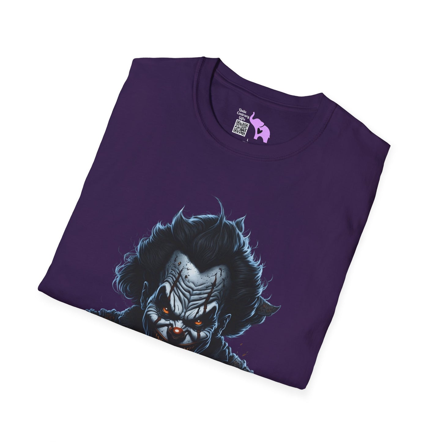 Creepy Clown Adult T-shirt