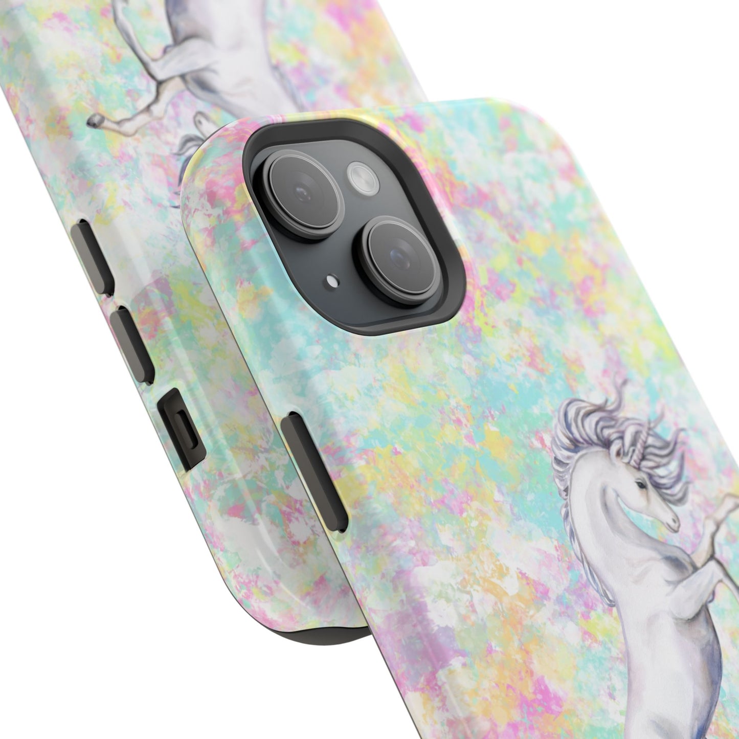 Pastel Pegasus MagSafe® Compatible Tough Case for iPhone