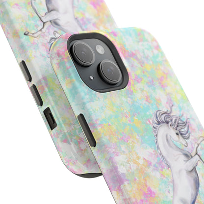 Pastel Pegasus MagSafe® Compatible Tough Case for iPhone