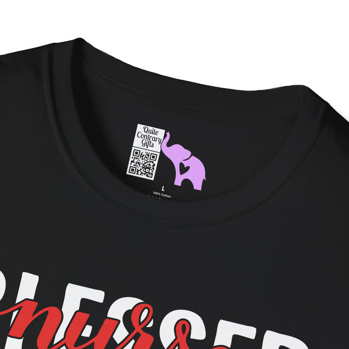 Blessed Nurse Adult T-shirt