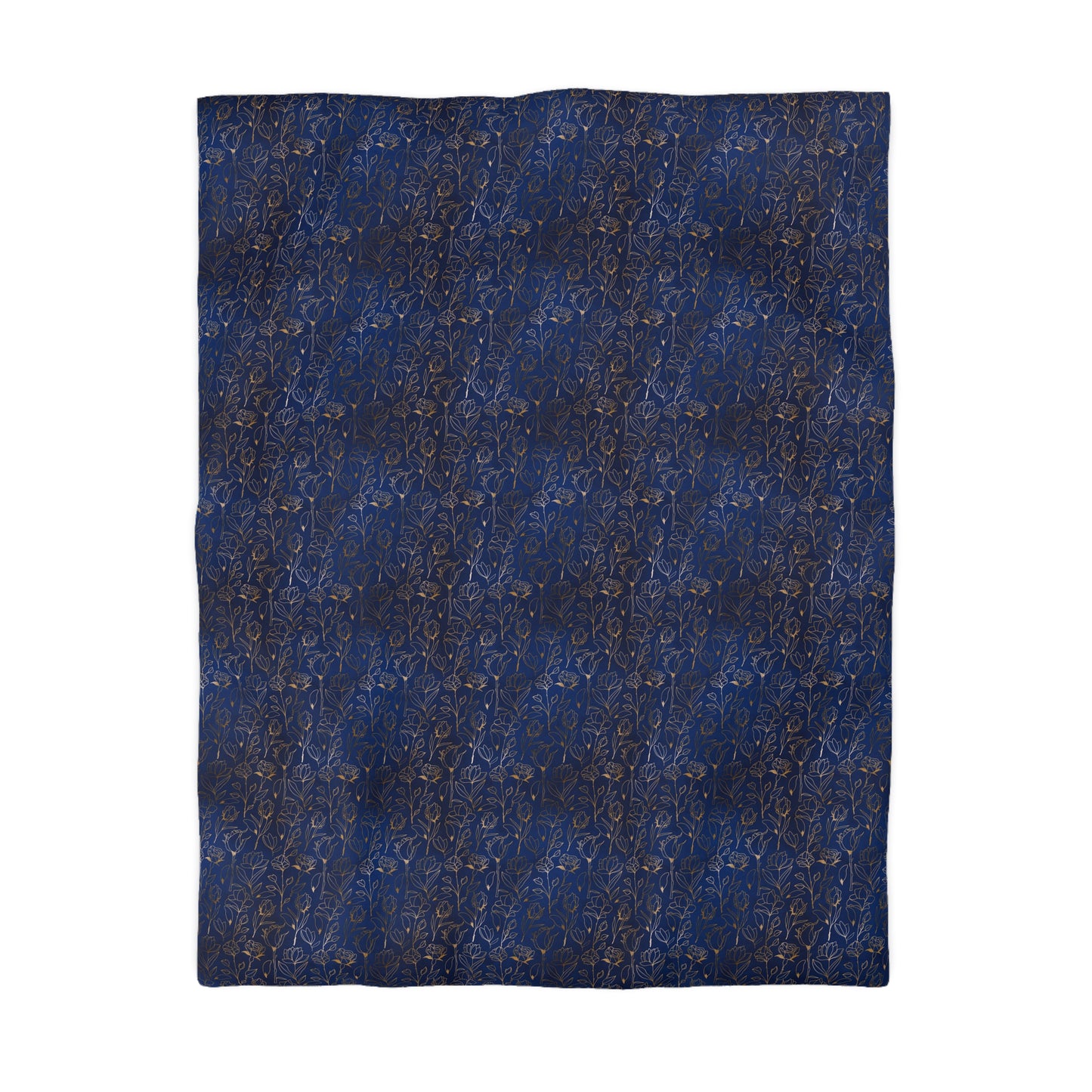 Sapphire Gilded Garden Duvet Bedding Set