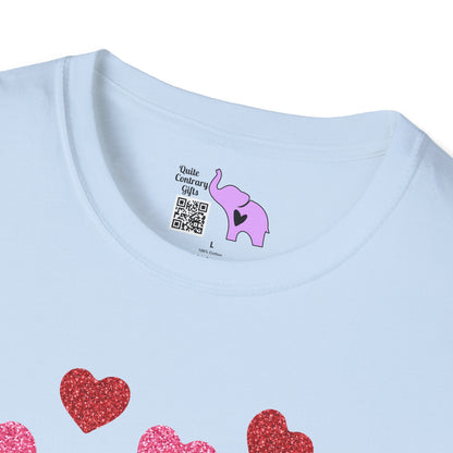 Stitch in Love Adult T-shirt