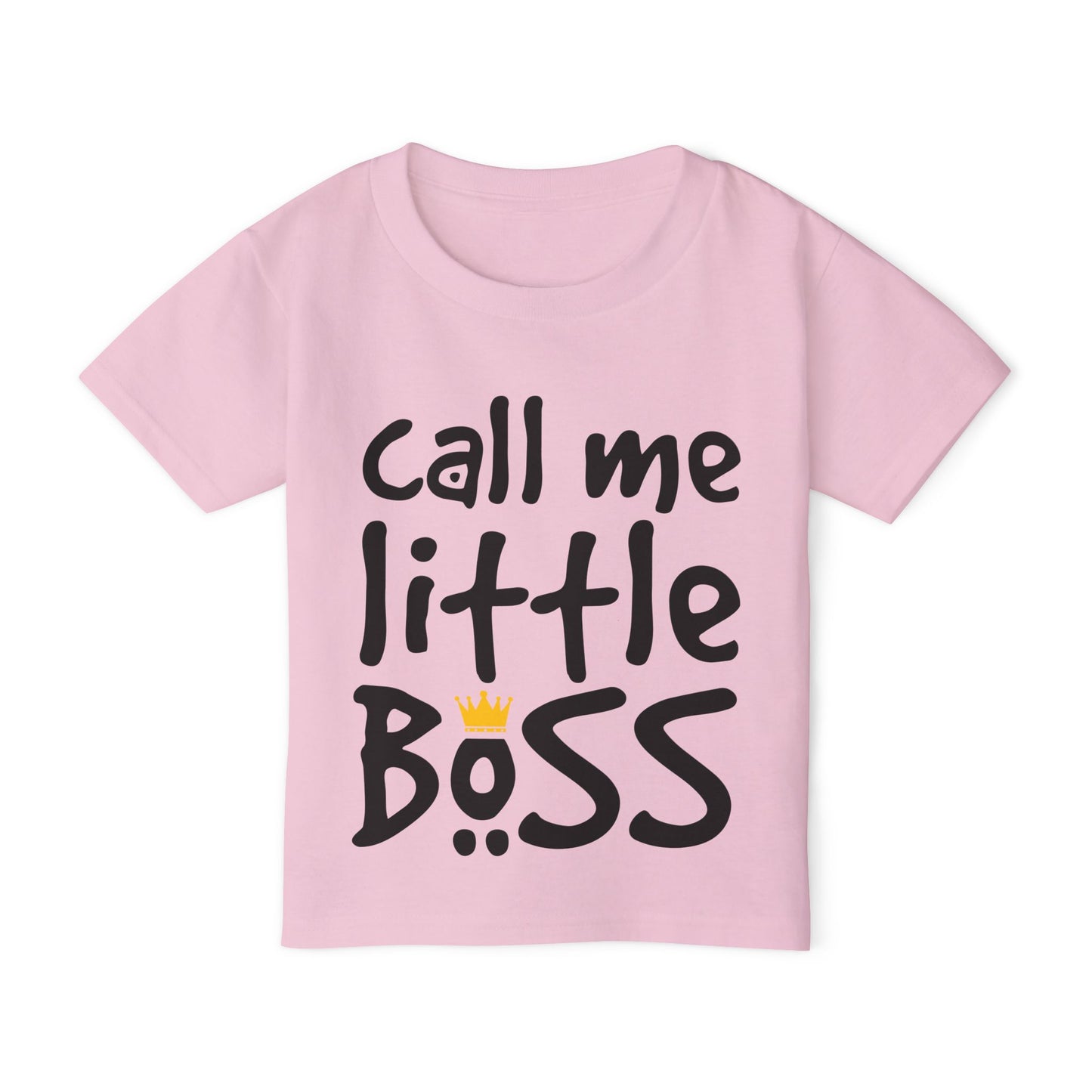 Call Me Little Boss Heavy Cotton™ Toddler T-shirt