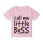 Call Me Little Boss Heavy Cotton™ Toddler T-shirt
