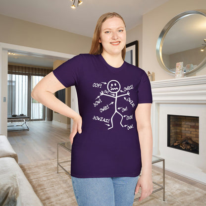 Ow! It All Hurts Adult T-shirt