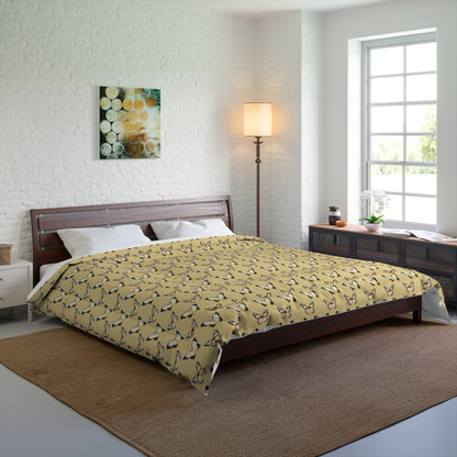 Golden Flutter Comforter
