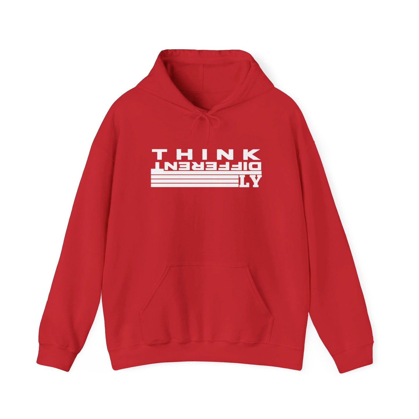 Think Differently Heavy Blend™ Hooded Sweatshirt